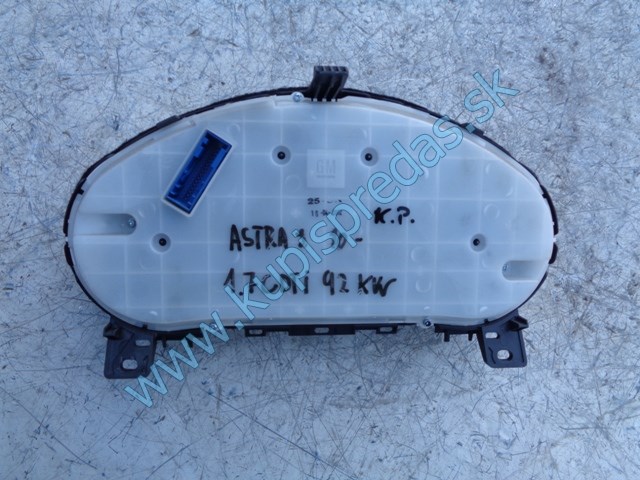 tachometer na opel astru 4 1,7cdti, 13374901